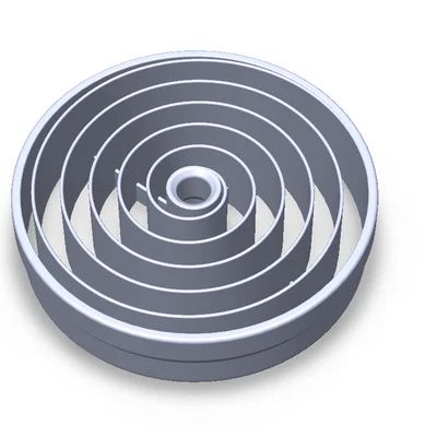 Lưới thông gió xoắn ốc Bora Pure (Bora Pure spiraling ventilation grill)