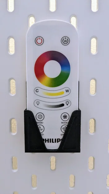 Giá treo điều khiển đèn Philips LED cho bảng Ikea Skadis - Gọn gàng tiện lợi - Image 1