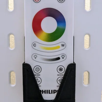 Giá treo điều khiển đèn Philips LED cho bảng Ikea Skadis - Gọn gàng tiện lợi