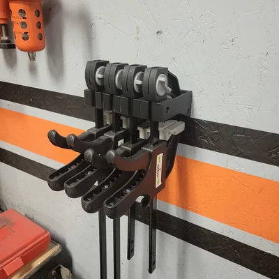 Giá treo kẹp Ratchet Clamp gắn tường - Modular