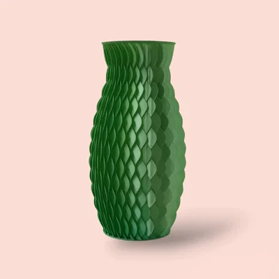Mẫu bình hoa vảy rồng Dragon Scale Vase in 3D cực đẹp