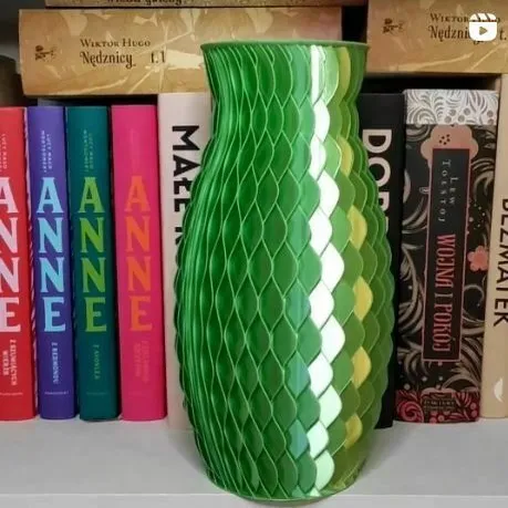 Mẫu bình hoa vảy rồng Dragon Scale Vase in 3D cực đẹp - Image 3