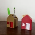 Tinny House - Ngôi nhà nhỏ đựng bút, tăm để bàn siêu dễ thương - Thumbnail 1