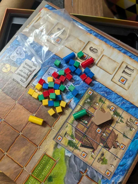 Bộ linh kiện thay thế cho board game Catan: Elasund (In 3D) - Image 1