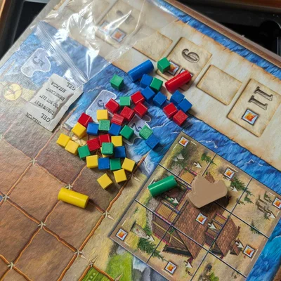 Bộ linh kiện thay thế cho board game Catan: Elasund (In 3D)