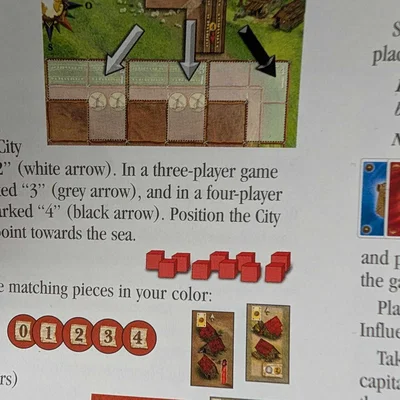 Bộ linh kiện thay thế cho board game Catan: Elasund (In 3D)