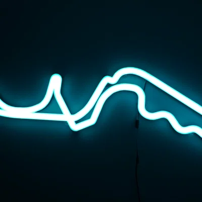 Đèn LED treo tường đường đua Suzuka Circuit (Formula 1)