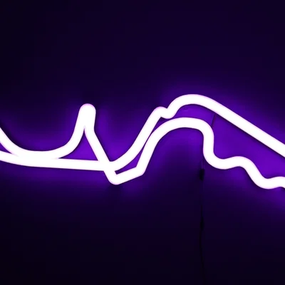 Đèn LED treo tường đường đua Suzuka Circuit (Formula 1)