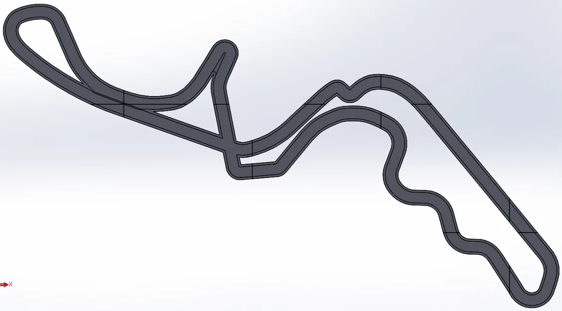 Đèn LED treo tường đường đua Suzuka Circuit (Formula 1) - Image 4