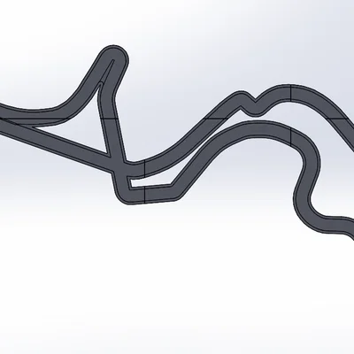 Đèn LED treo tường đường đua Suzuka Circuit (Formula 1)