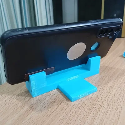 Giá đỡ điện thoại để bàn đơn giản, in 3D không cần support