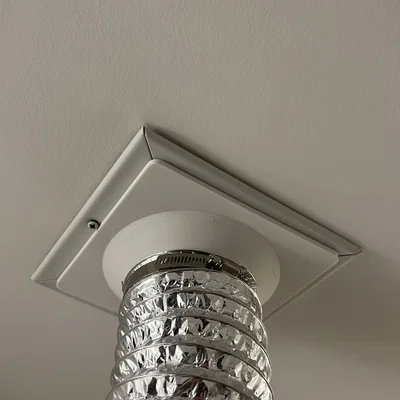 Bộ chuyển đổi ống dẫn khí 4 inch cho quạt thông gió tự chế