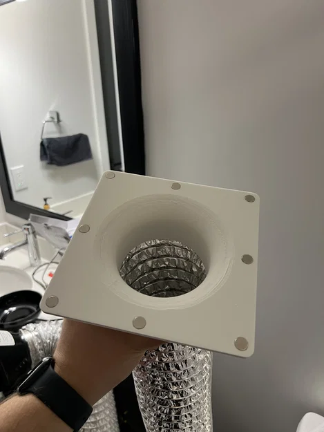 Bộ chuyển đổi ống dẫn khí 4 inch cho quạt thông gió tự chế - Image 2