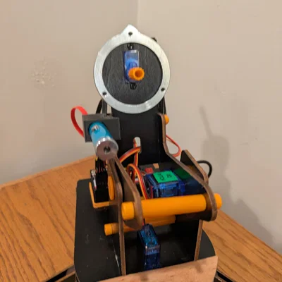 Giá đỡ Laser cho Hackpack IR Turret - Linh kiện in 3D chuyên dụng
