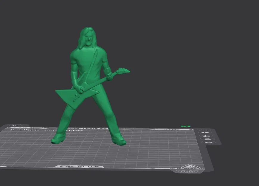 Jaymz the Guitar Hero – Mô hình 3D lấy cảm hứng từ James Hetfield - Image 10