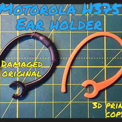 Móc tai nghe thay thế cho Motorola H375 in 3D bền đẹp