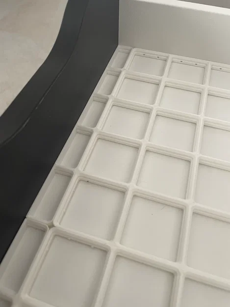 Spacer tham số cho Gridfinity push together baseplate - Image 1