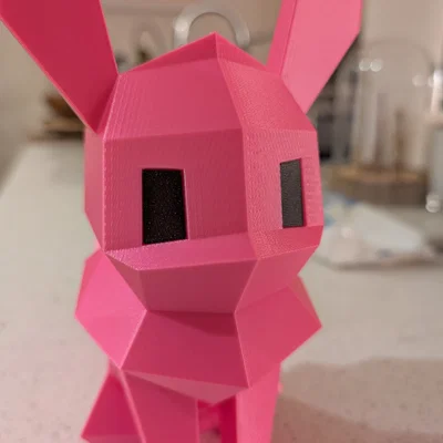 Mô hình Eevee Low-Poly 350% thiết kế mắt rời độc đáo cho in 3D