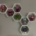 Kệ lục giác Hex Shelf in 3D treo tường trưng bày mô hình cực chất - Thumbnail 1