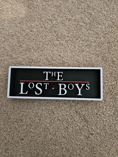 Hộp bảng hiệu phòng phim The Lost Boys (Cinema Film Room Sign Box) - Image 2