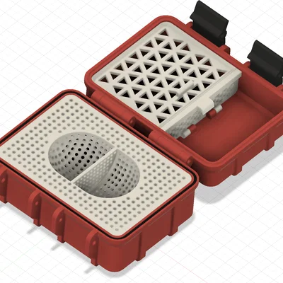 Hộp Rugged cho Hearing Aid