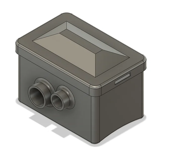 Nắp bảo vệ hộp đấu nối cho máy phát điện Zetor 25 - File in 3D - Image 1