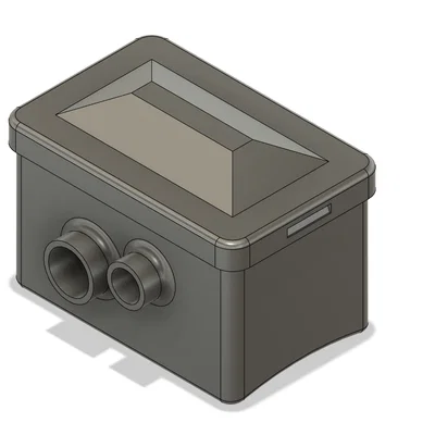 Nắp bảo vệ hộp đấu nối cho máy phát điện Zetor 25 - File in 3D