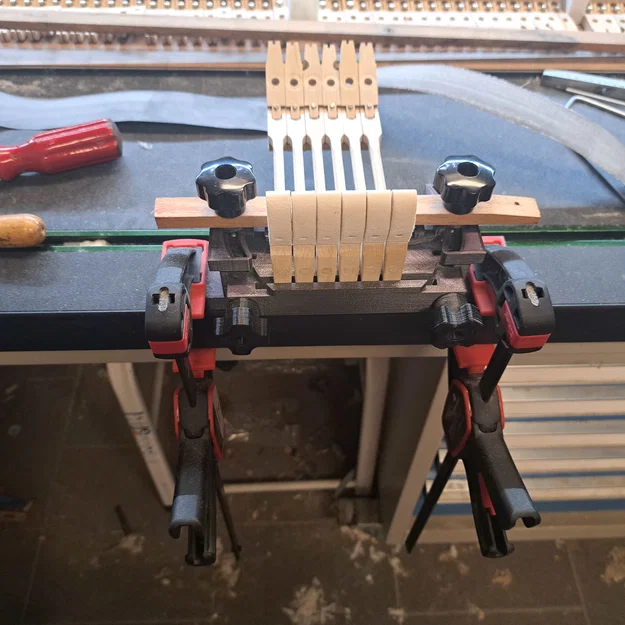 Dụng cụ mài đầu búa (Hammer grinding jig) hỗ trợ sửa chữa đàn piano - Image 7