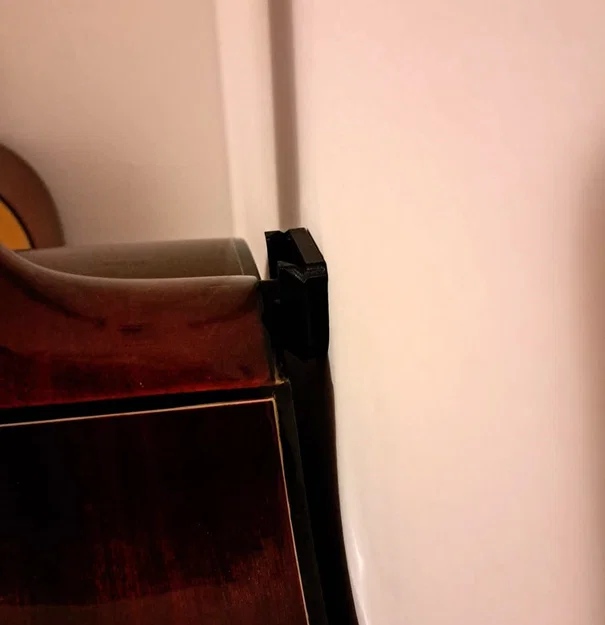 Giá treo đàn guitar tối giản gắn tường 3D - Image 3