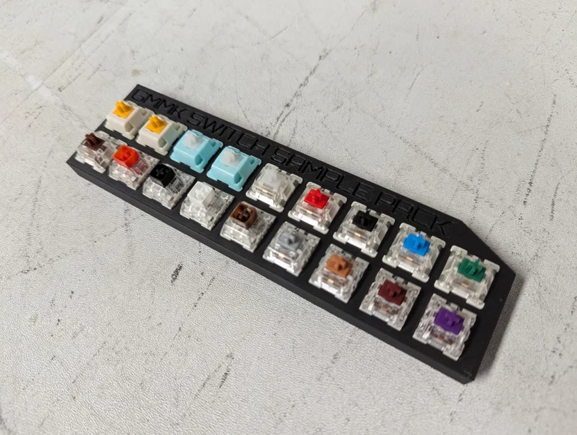 Khay Đựng GMMK Switch Sample Pack - Thiết Kế Gọn Gàng, Tiện Lợi - Image 1