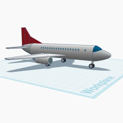 Mô hình máy bay 3D: Thiết kế tinh tế cho người yêu hàng không