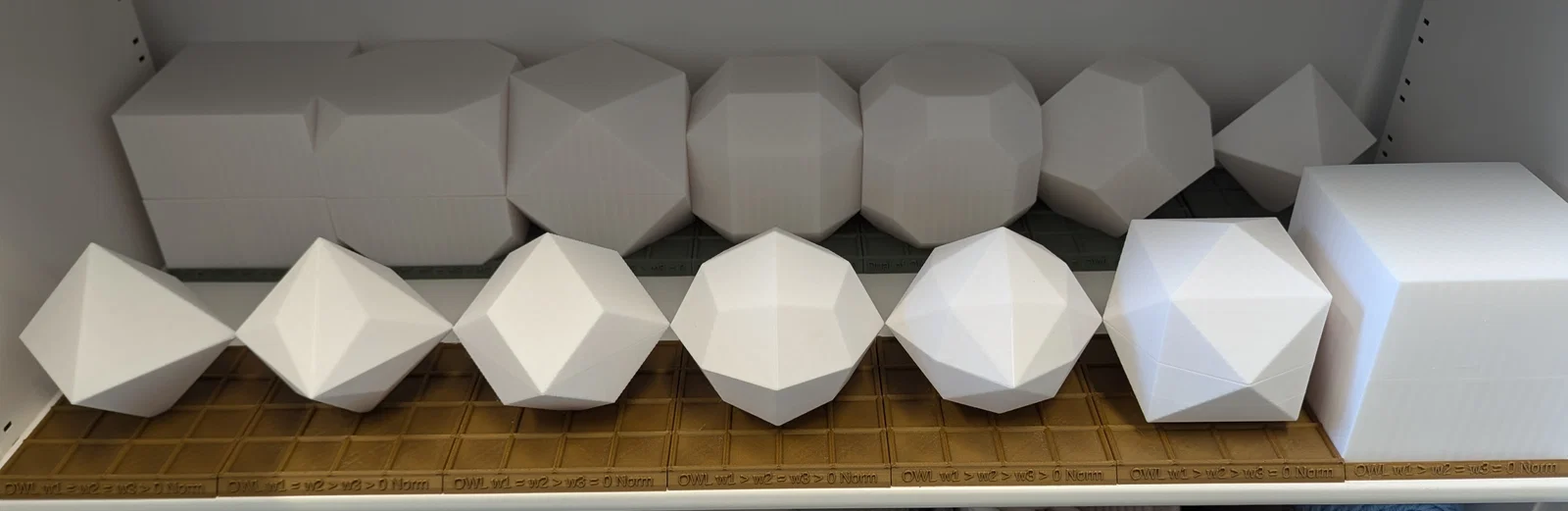 Bộ mô hình toán học OWL Norm Balls in 3D: Khám phá các khối đa diện - Image 1