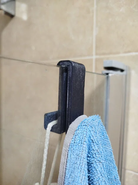 Móc treo khăn cho vách kính phòng tắm (Glass Shower Panel) - Image 1