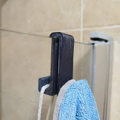 Móc treo khăn cho vách kính phòng tắm (Glass Shower Panel)