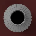 Bình hoa Stria Vase V1 thiết kế hình học in 3D hiện đại - Thumbnail 2