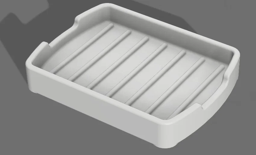Khay đựng miếng rửa chén (Dish Sponge Tray) - Giải pháp bếp gọn - Image 1