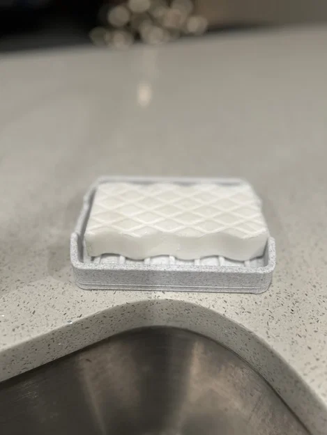Khay đựng miếng rửa chén (Dish Sponge Tray) - Giải pháp bếp gọn - Image 4