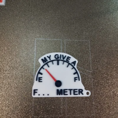 Móc khóa hài hước Funny keychain F... Meter