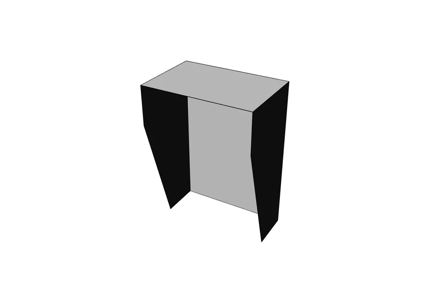 Mẫu in 3D khung ốp đa năng Paddle Box (820x550x1170) - Image 1