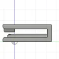 Thanh kẹp túi thực phẩm ORGANIZZATORE GT338 - Mẫu in 3D tiện ích - Thumbnail 3