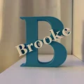 Mô hình chữ B trang trí cá nhân hóa tên Brooke in 3D - Thumbnail 2