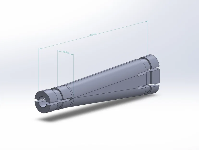 Bộ chia ống PTFE đơn giản (Simple PTFE tube splitter) - Image 1