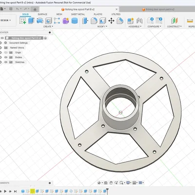 Suốt quấn dây câu dự phòng 3D - Tiện lợi cho người câu cá