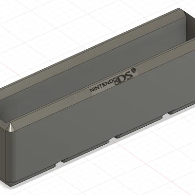 Khay Đựng Nintendo DSi XL Chuẩn Hệ Gridfinity - In 3D Tiện Lợi