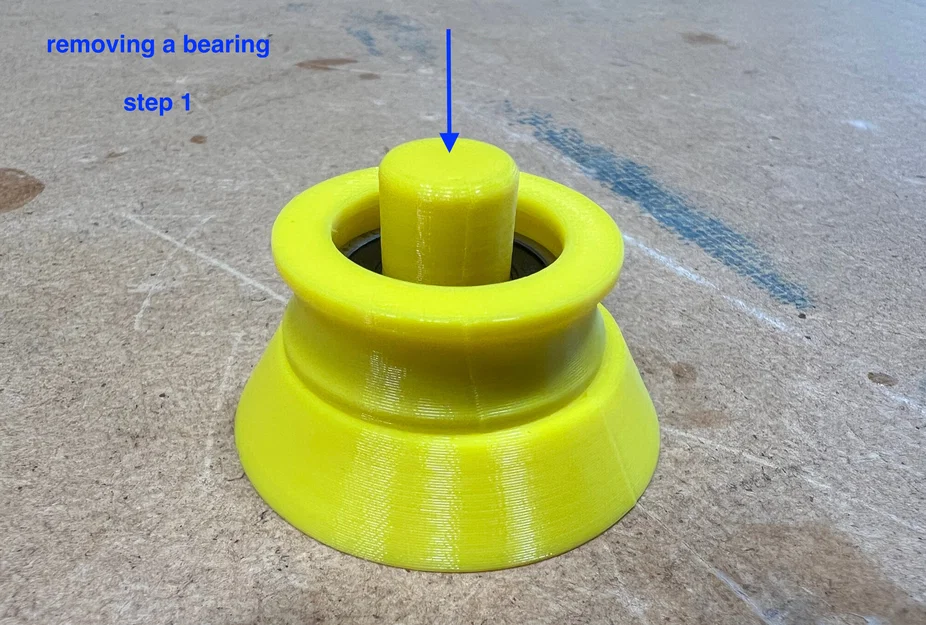 608 Bearing-Tool – Dụng cụ lắp/tháo 608 bearings cho chi tiết in 3D - Image 3