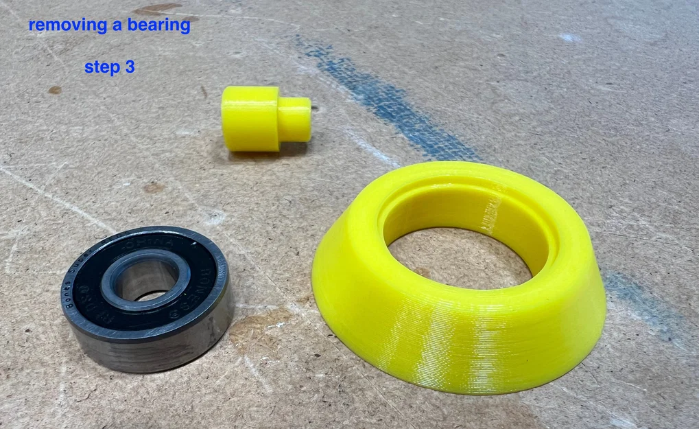 608 Bearing-Tool – Dụng cụ lắp/tháo 608 bearings cho chi tiết in 3D - Image 5