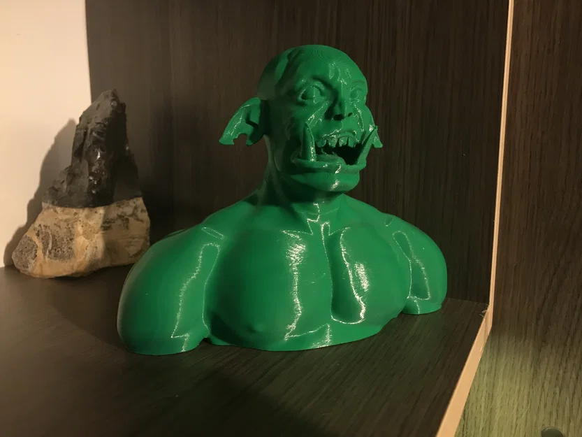 Bust Orc/Goblin/Muscle Monster - Image 2