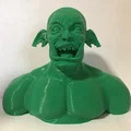 Bust Orc/Goblin/Muscle Monster - Thumbnail 7