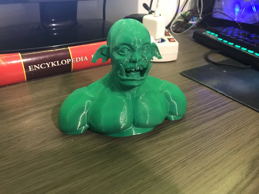 Bust Orc/Goblin/Muscle Monster - Image 8