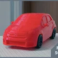 Mô hình xe Fiat 500X in 3D sắc nét - File thiết kế trang trí đẹp - Thumbnail 1